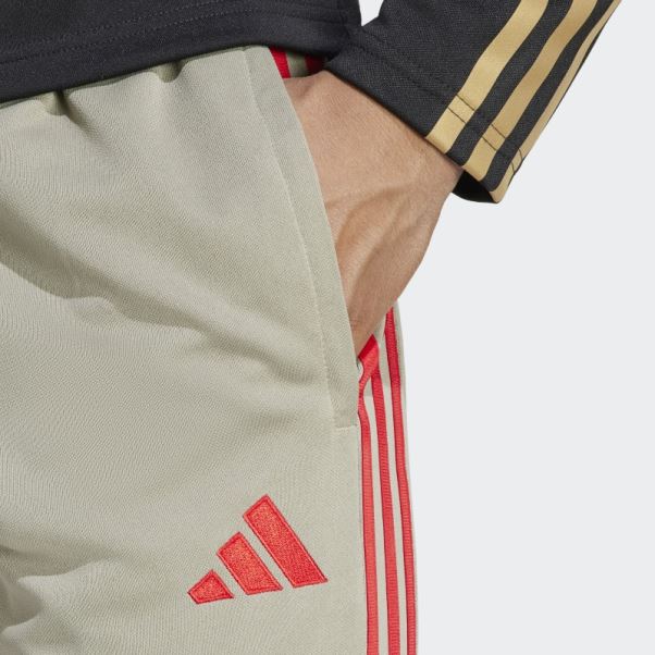 Adidas Pantalon Tiro Caillou Argenté