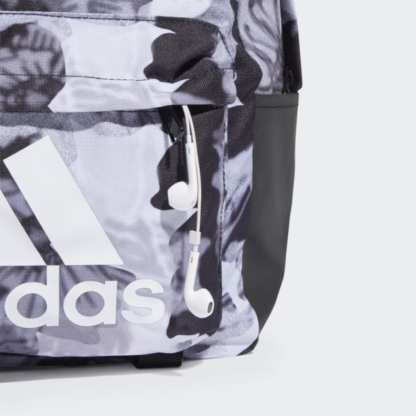 Sac à Dos Adidas Classic Graphique Noir