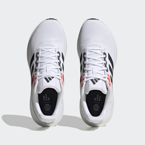 Chaussures Adidas Runfalcon Large 3 Blanches
