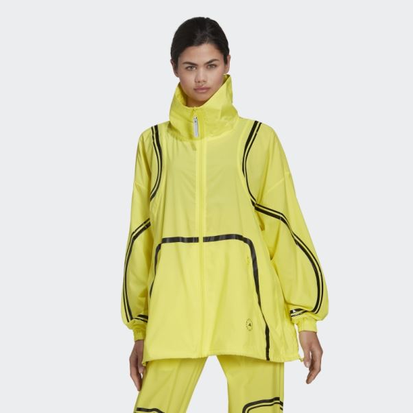 Veste De Running Tissée Truepace Adidas By Stella Mccartney Jaune Choc