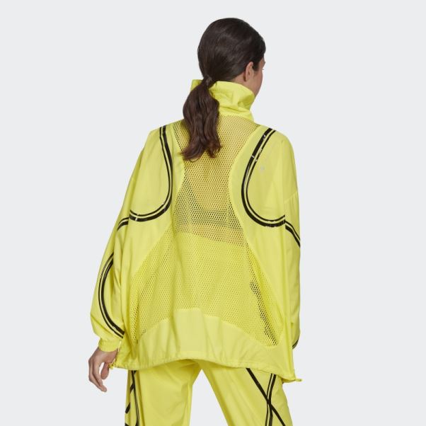 Veste De Running Tissée Truepace Adidas By Stella Mccartney Jaune Choc