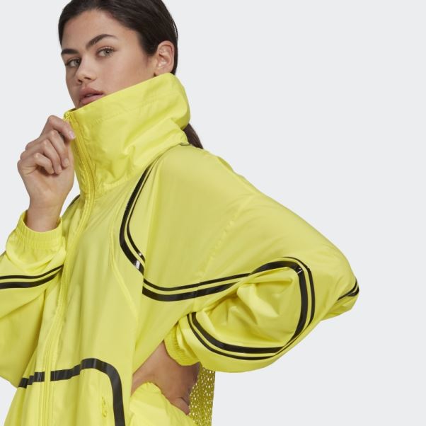Veste De Running Tissée Truepace Adidas By Stella Mccartney Jaune Choc