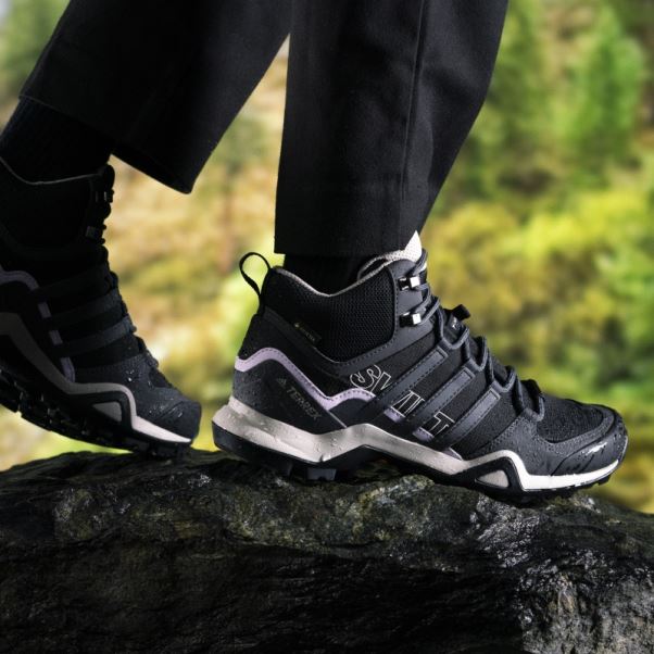Chaussures Adidas Terrex Swift R2 Mid Gtx Noir