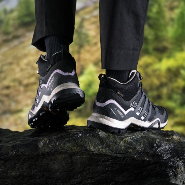 Chaussures Adidas Terrex Swift R2 Mid Gtx Noir