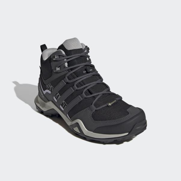 Chaussures Adidas Terrex Swift R2 Mid Gtx Noir