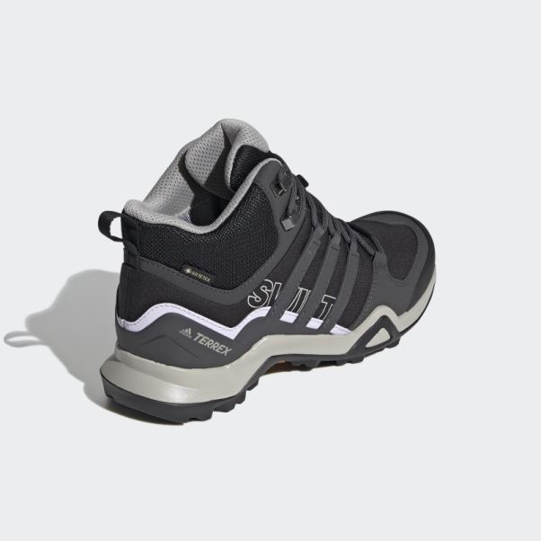 Chaussures Adidas Terrex Swift R2 Mid Gtx Noir