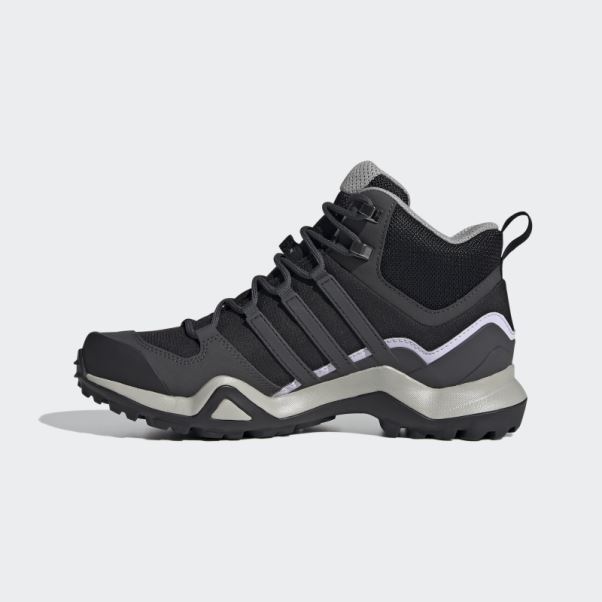 Chaussures Adidas Terrex Swift R2 Mid Gtx Noir