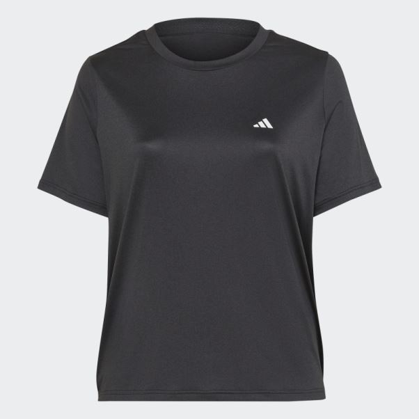 Tee-shirt Minimal Aeroready Made For Training Noir (taille Plus) Adidas