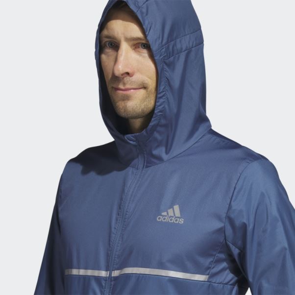 Posséder La Veste De Course Adidas Acier