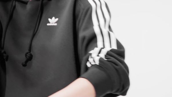 Adidas Adicolor Classics Sweat à Capuche Court Noir