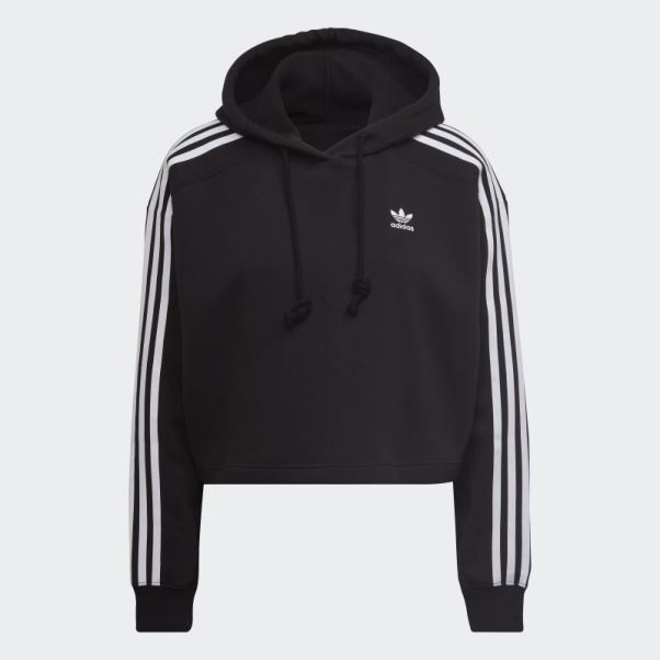 Adidas Adicolor Classics Sweat à Capuche Court Noir