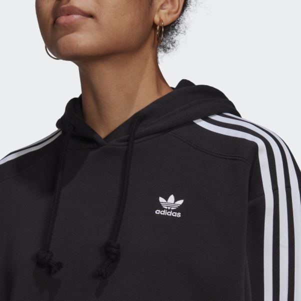 Adidas Adicolor Classics Sweat à Capuche Court Noir