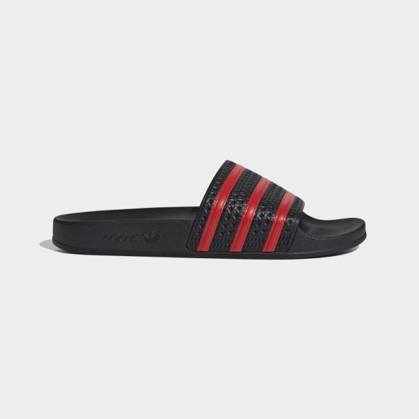 Adidas Adilette Slides Rouge