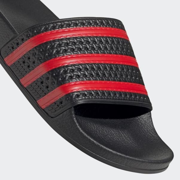 Adidas Adilette Slides Rouge