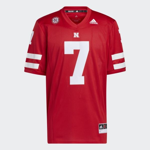 Maillot Cornhuskers Icon Rouge Adidas