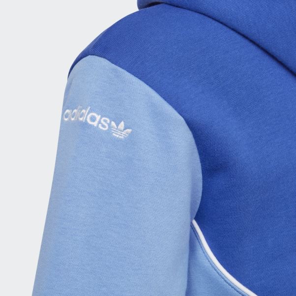Sweat à Capuche Adidas Adicolor Bleu