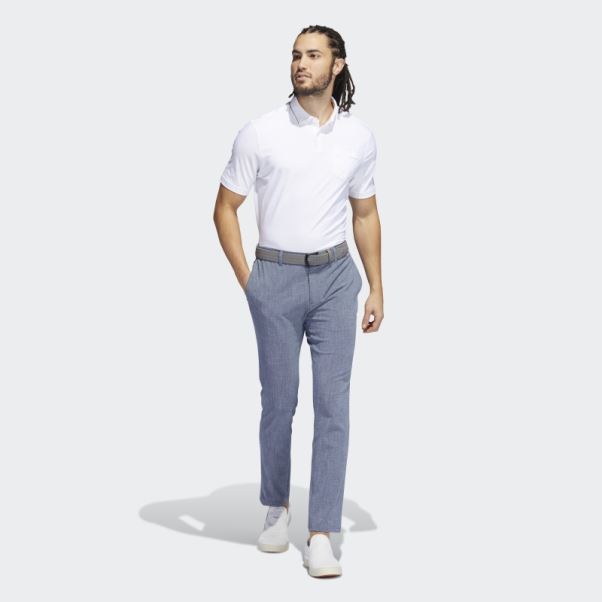 Pantalon Adidas Bleu Marine Hachuré