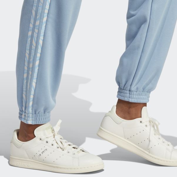 Adidas Pantalon De Jogging à Imprimé Animal Abstrait Ambient Sky