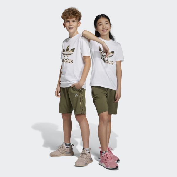 Short Camouflage Olive Adidas