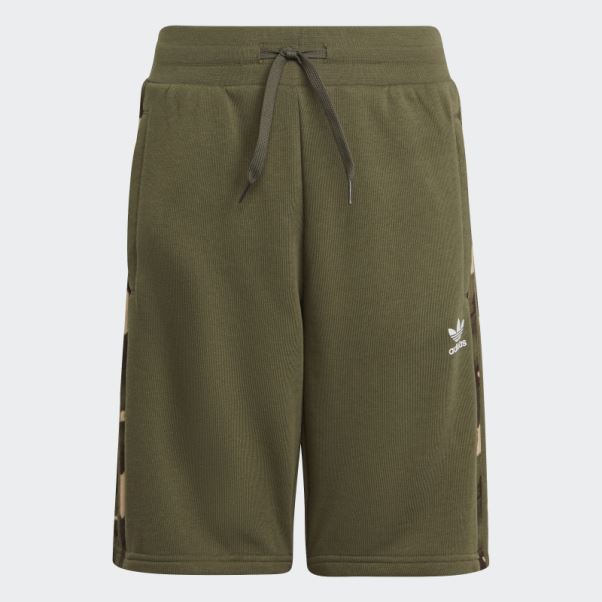 Short Camouflage Olive Adidas