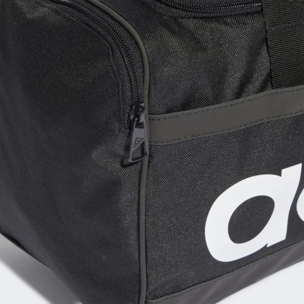 Sac Polochon Essentials Linear Noir Moyen Adidas