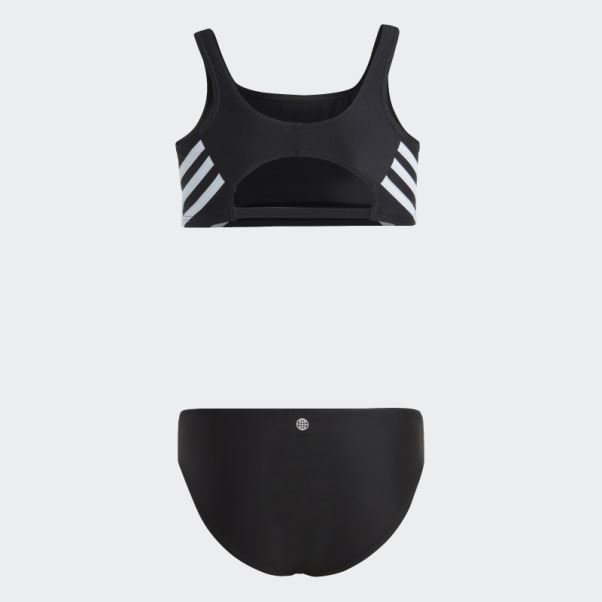 Bikini 3 Bandes Adidas Noir