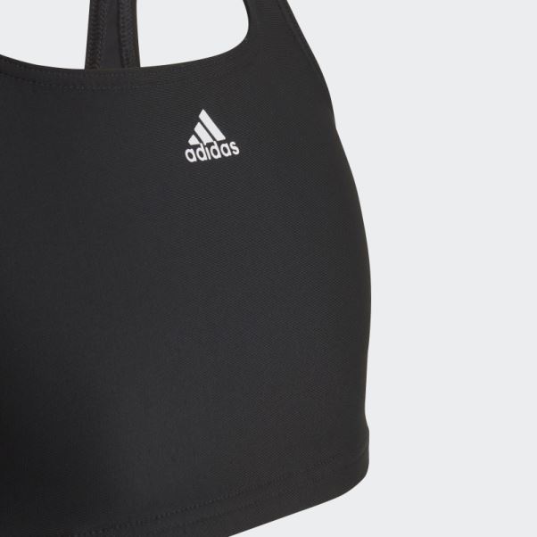 Bikini 3 Bandes Adidas Noir