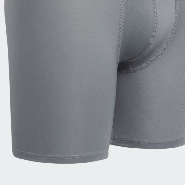 Performance Boxer Long 4 Paires Adidas Bleu