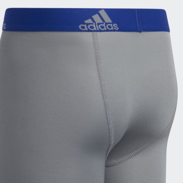 Performance Boxer Long 4 Paires Adidas Bleu