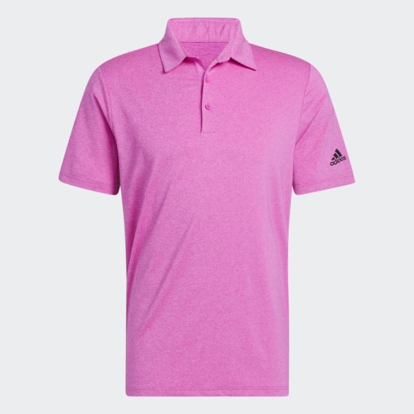 Adidas Fuchsia Mel Ultimate365 Polo Chiné