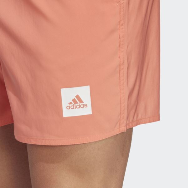 Adidas Short De Bain Court Uni Corail