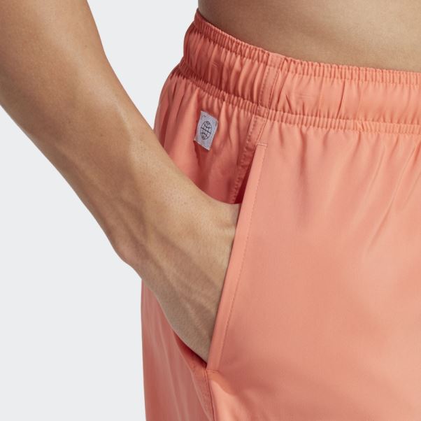 Adidas Short De Bain Court Uni Corail