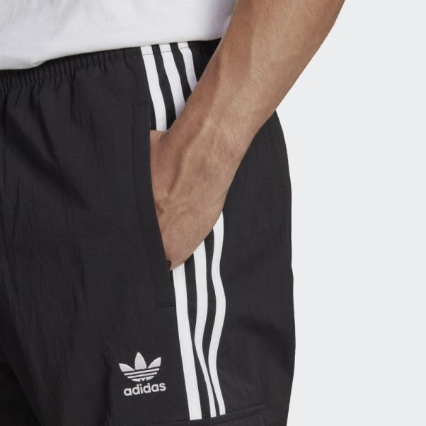 Pantalon Cargo Adicolor Classics 3 Bandes Noir Adidas