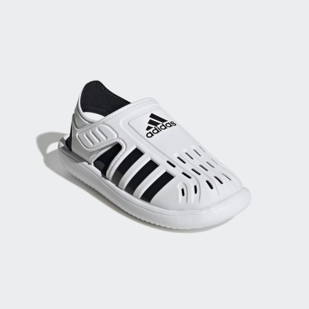 Sandales D'été à Bout Fermé Adidas Blanc