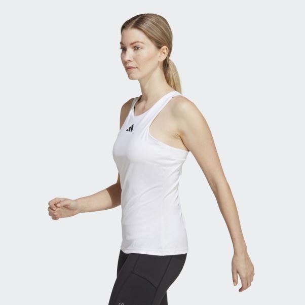 Tennis Y-débardeur Blanc Adidas
