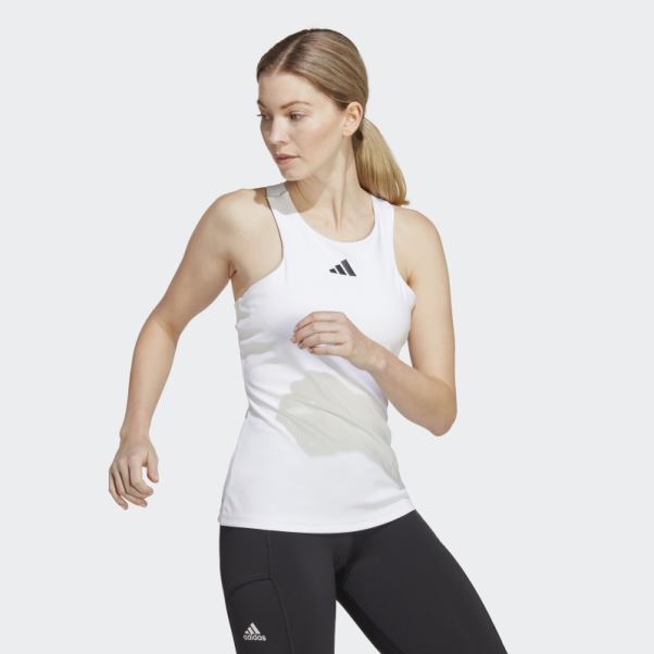 Tennis Y-débardeur Blanc Adidas