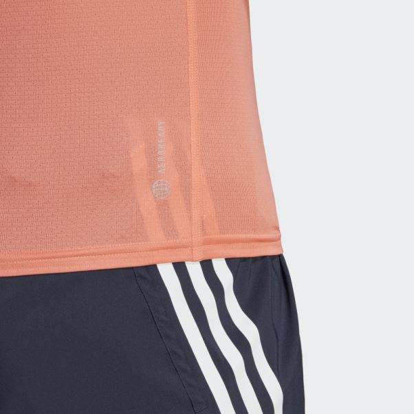 Adidas Corail Boston Marathon 2023 T-shirt De Course