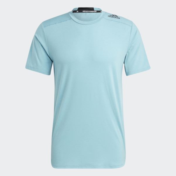 Conçu Pour L'entraînement Tee Bleu Adidas Fashion
