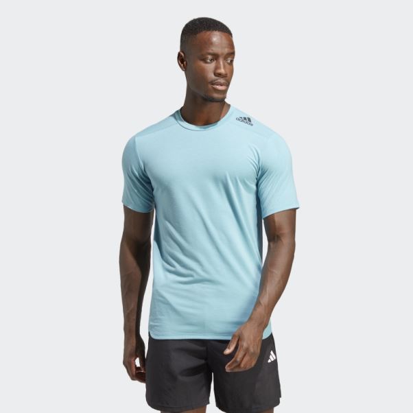 Conçu Pour L'entraînement T-shirt Adidas Bleu