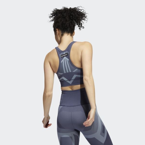 Soutien-gorge Bicolore Formotion Studio Adidas Bleu Marine