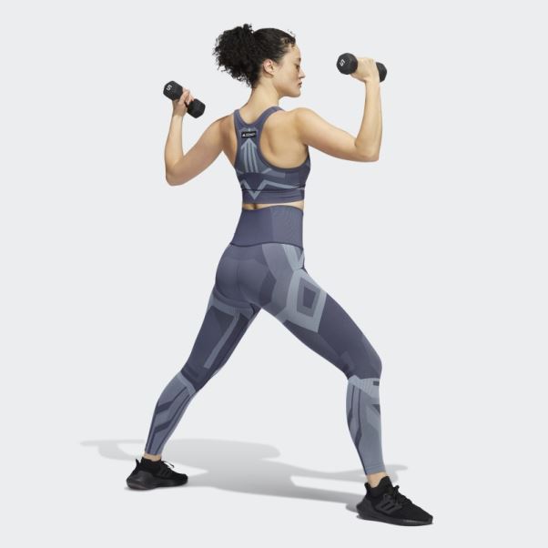 Soutien-gorge Bicolore Formotion Studio Adidas Bleu Marine