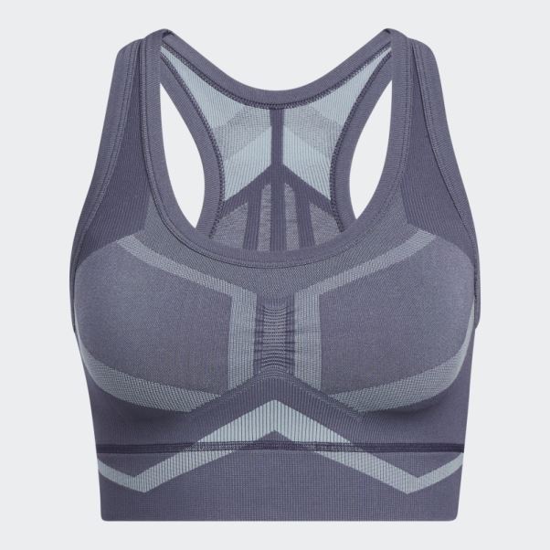 Soutien-gorge Bicolore Formotion Studio Adidas Bleu Marine