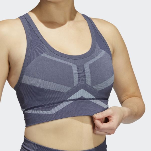 Soutien-gorge Bicolore Formotion Studio Adidas Bleu Marine