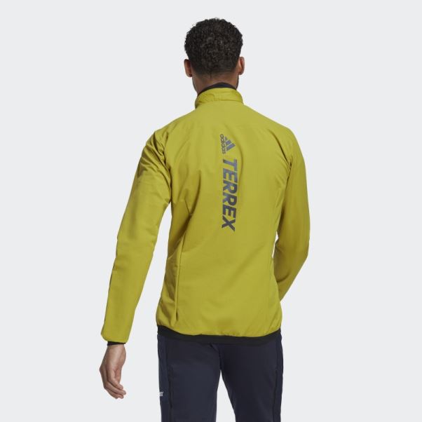 Veste D'isolation Hybride Adidas Terrex Primaloft Olive