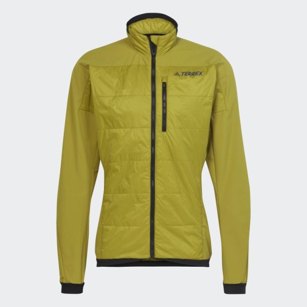 Veste D'isolation Hybride Adidas Terrex Primaloft Olive