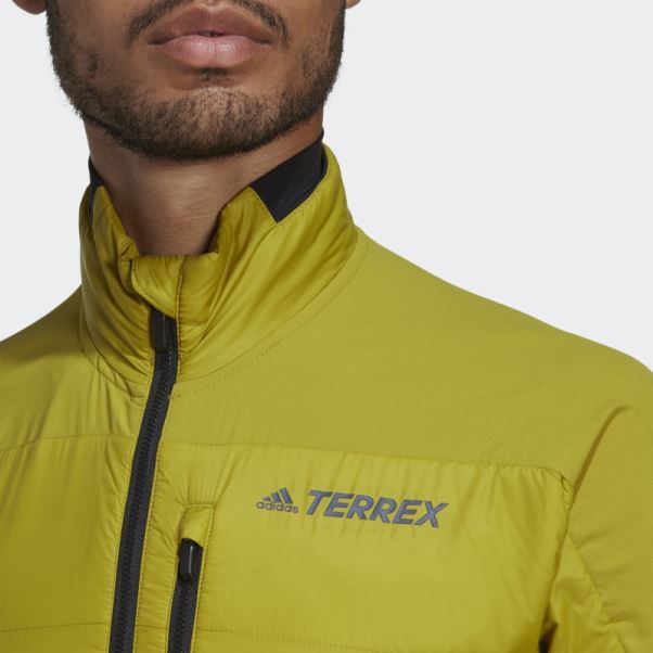 Veste D'isolation Hybride Adidas Terrex Primaloft Olive