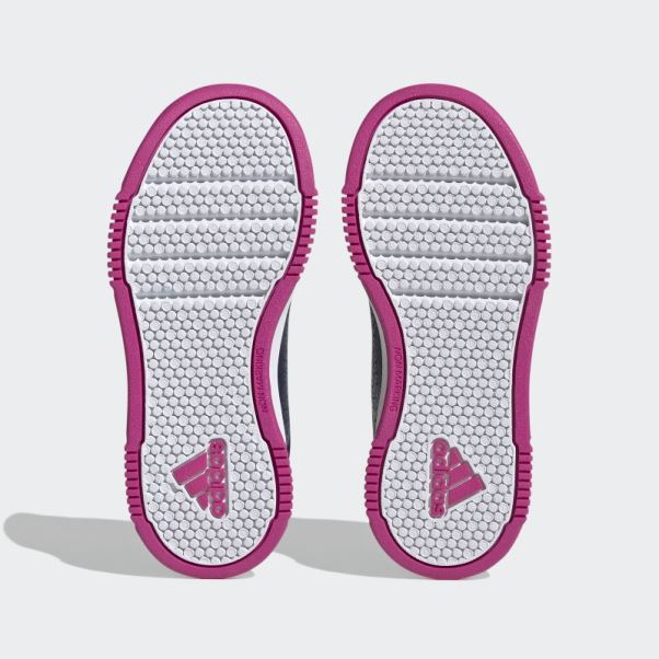 Adidas Tensaur Chaussures à Boucles Et Crochets Bleu Foncé