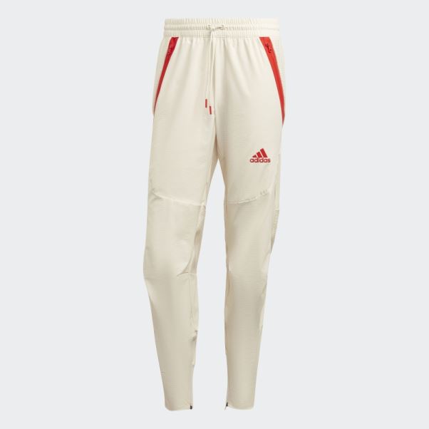 Pantalon Adidas Conçu Pour Gameday Blanc