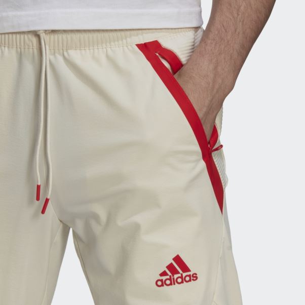 Pantalon Adidas Conçu Pour Gameday Blanc