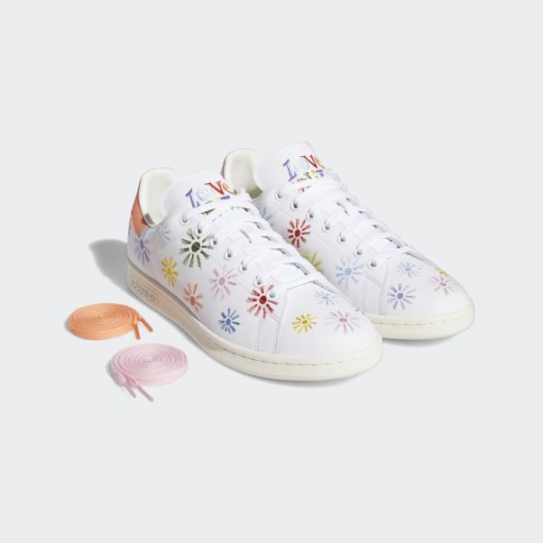 Adidas Stan Smith Pride Blanche